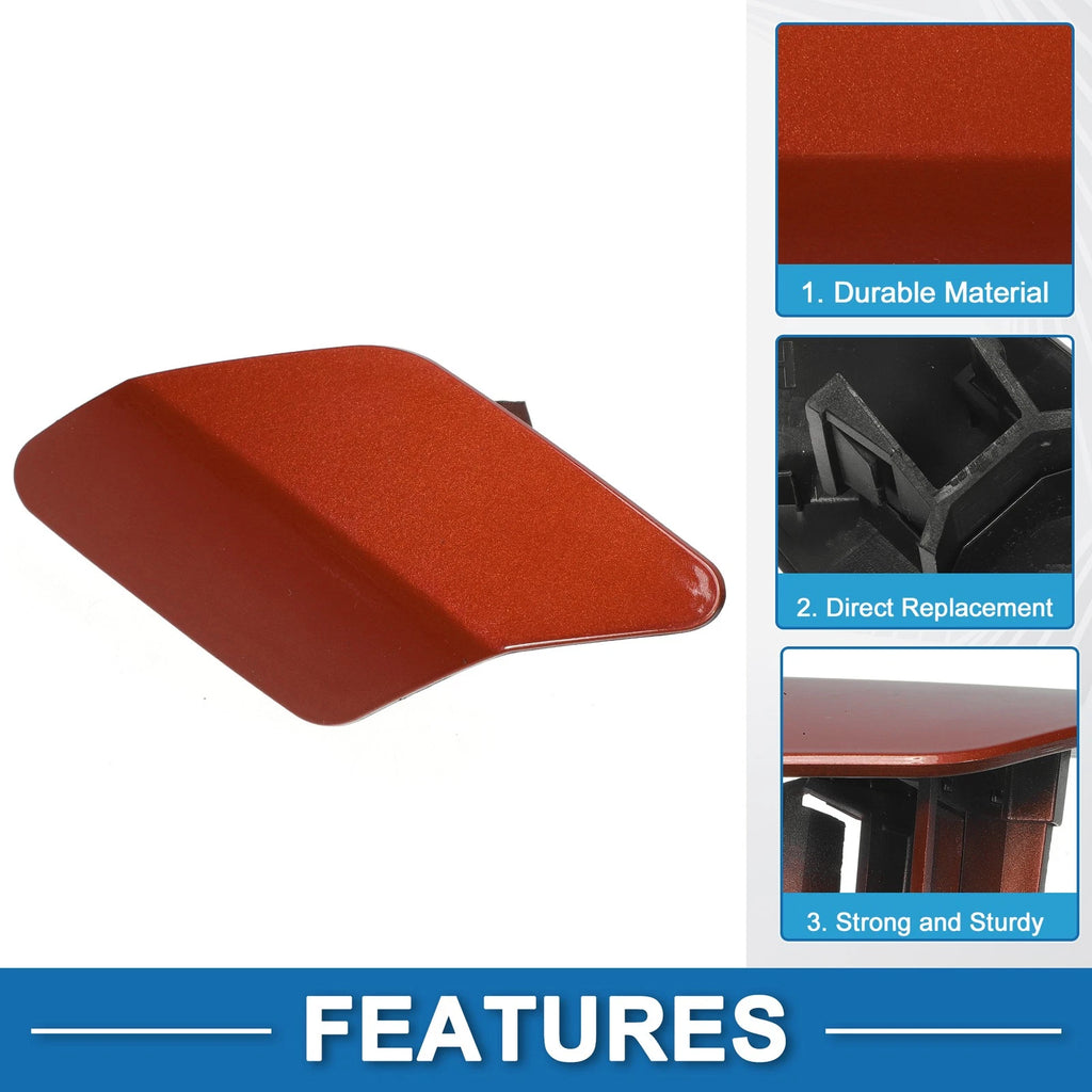 Front Left Washer Nozzle Cover Cap No. 51117422903 for BMW X6 (2015–2019) Red