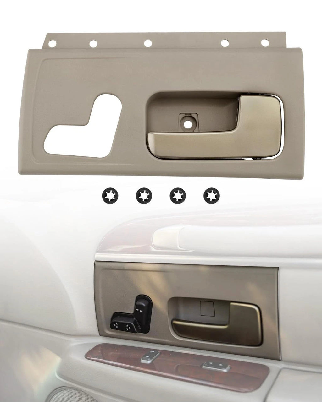 Front Passenger Inside Door Handle for Lincoln Town Car (2003–2011)