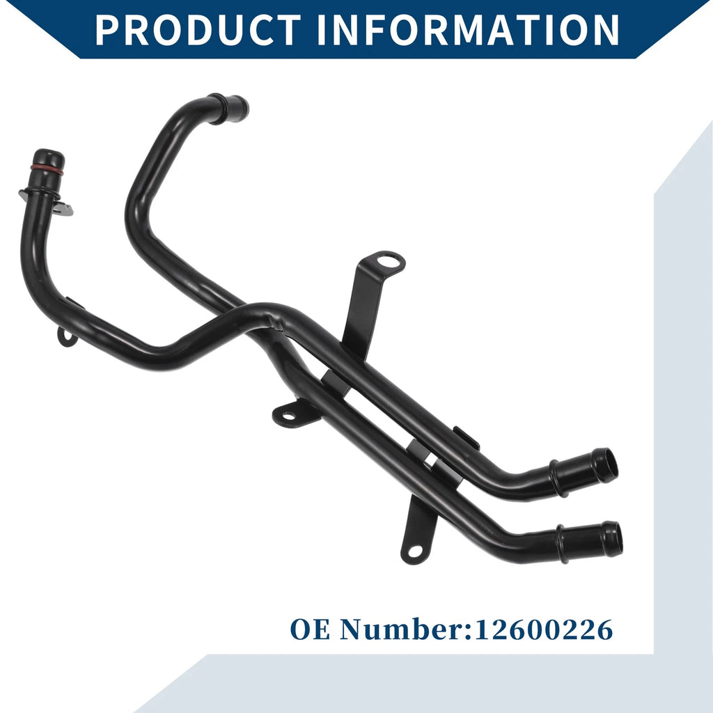 HVAC Heater Hose Assembly for Chevrolet Malibu (2006–2010) No. 12600226