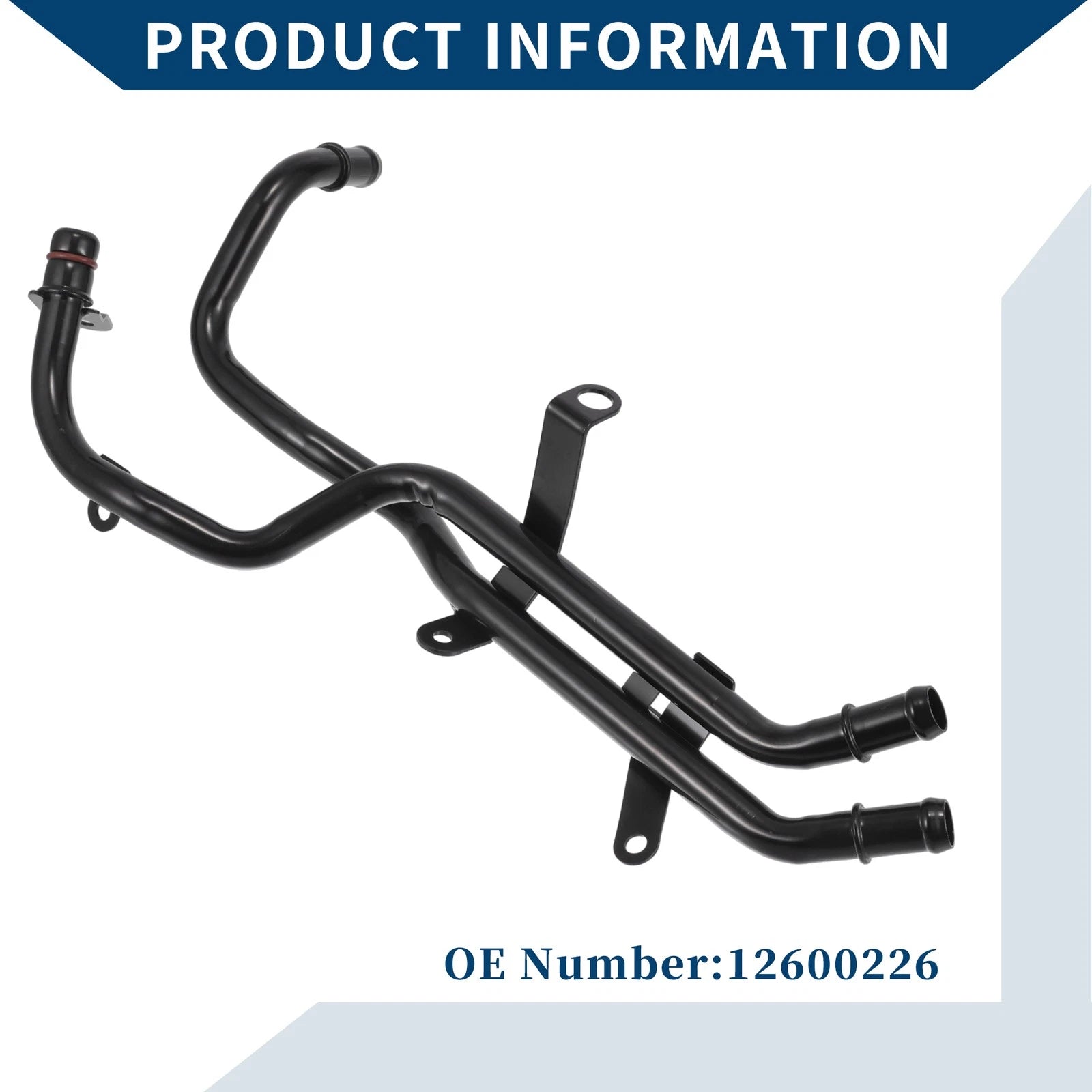 HVAC Heater Hose Assembly for Chevrolet Malibu (2006–2010) No. 12600226
