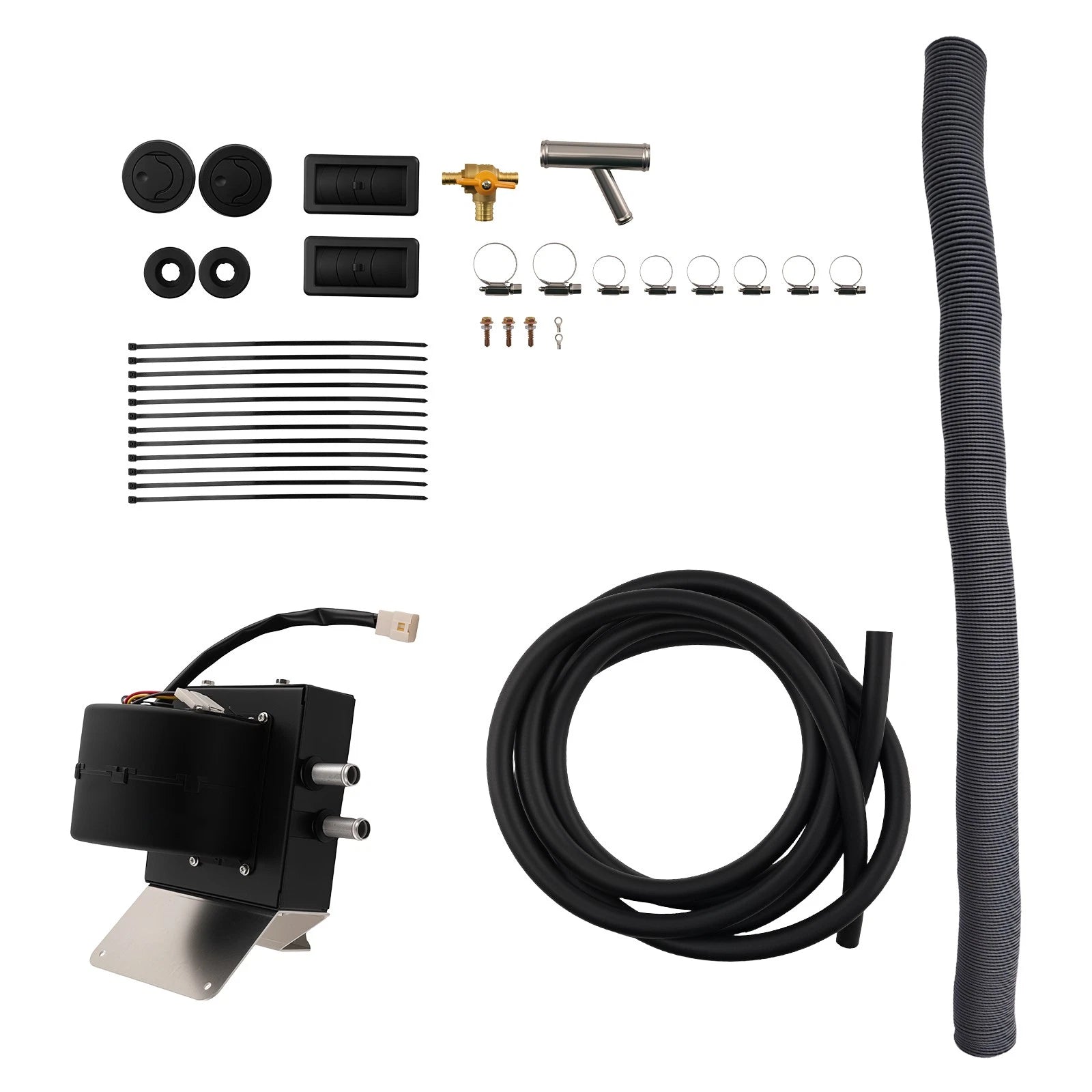 Cab Heater Set for Polaris General 1000 (2016-2025) with Defrost Vents
