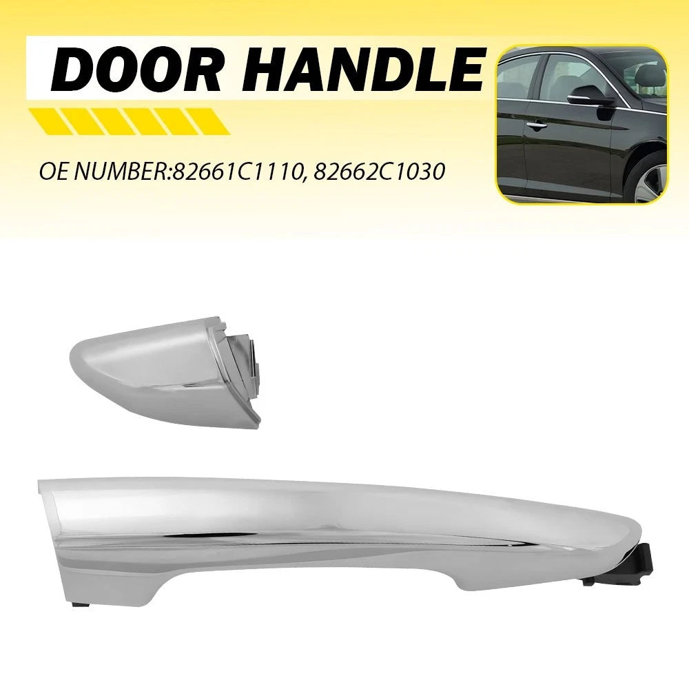 Chrome Outside Door Handle for Hyundai Sonata (2015–2019) Right Side