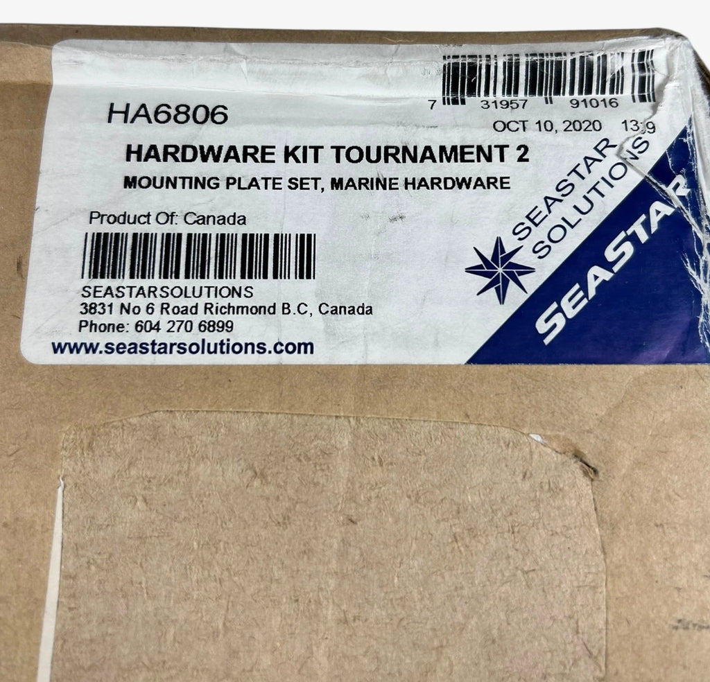 Set of 2 SeaStar Solutions HA6806 Tournament 2 Hardware Mounting Plates