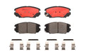 Set of 4 Brembo Front Slotted Ceramic Brake Pads for Hyundai Sonata Azera Kia Amanti