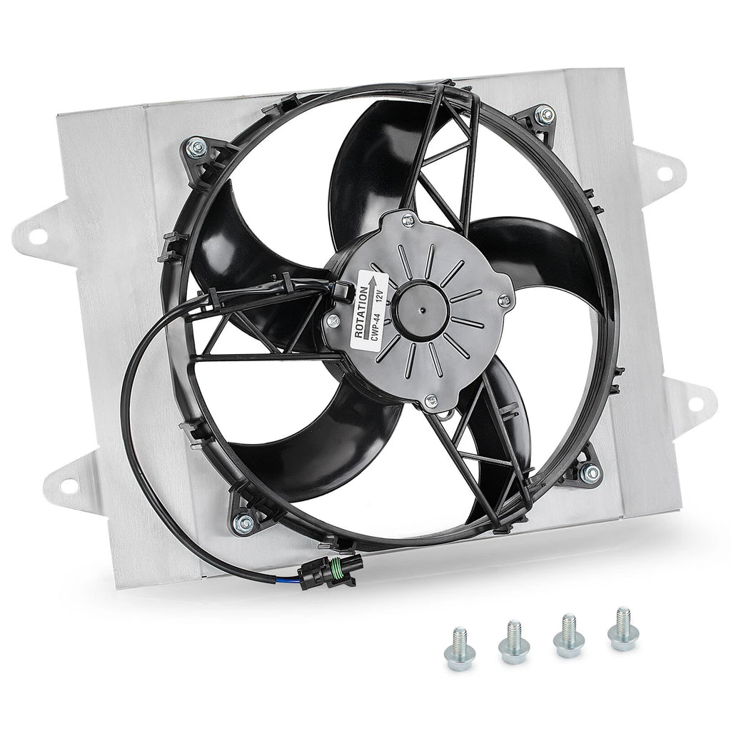 Radiator Cooling Fan Assembly w/ Shroud for Polaris Ranger 700 800 (2005–2016)