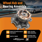 Rear LH RH Wheel Hub Assembly for Nissan Altima Maxima Quest (2002–2009) WE60567