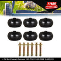 Set of 6 Anti Scalp Deck Wheels for Exmark Mower