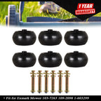 Set of 6 Anti Scalp Deck Wheels for Exmark Mower
