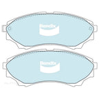 4WD Front Disc Brake Pad Set for Mazda BT-50 B2500 B3000 (2006-2011)
