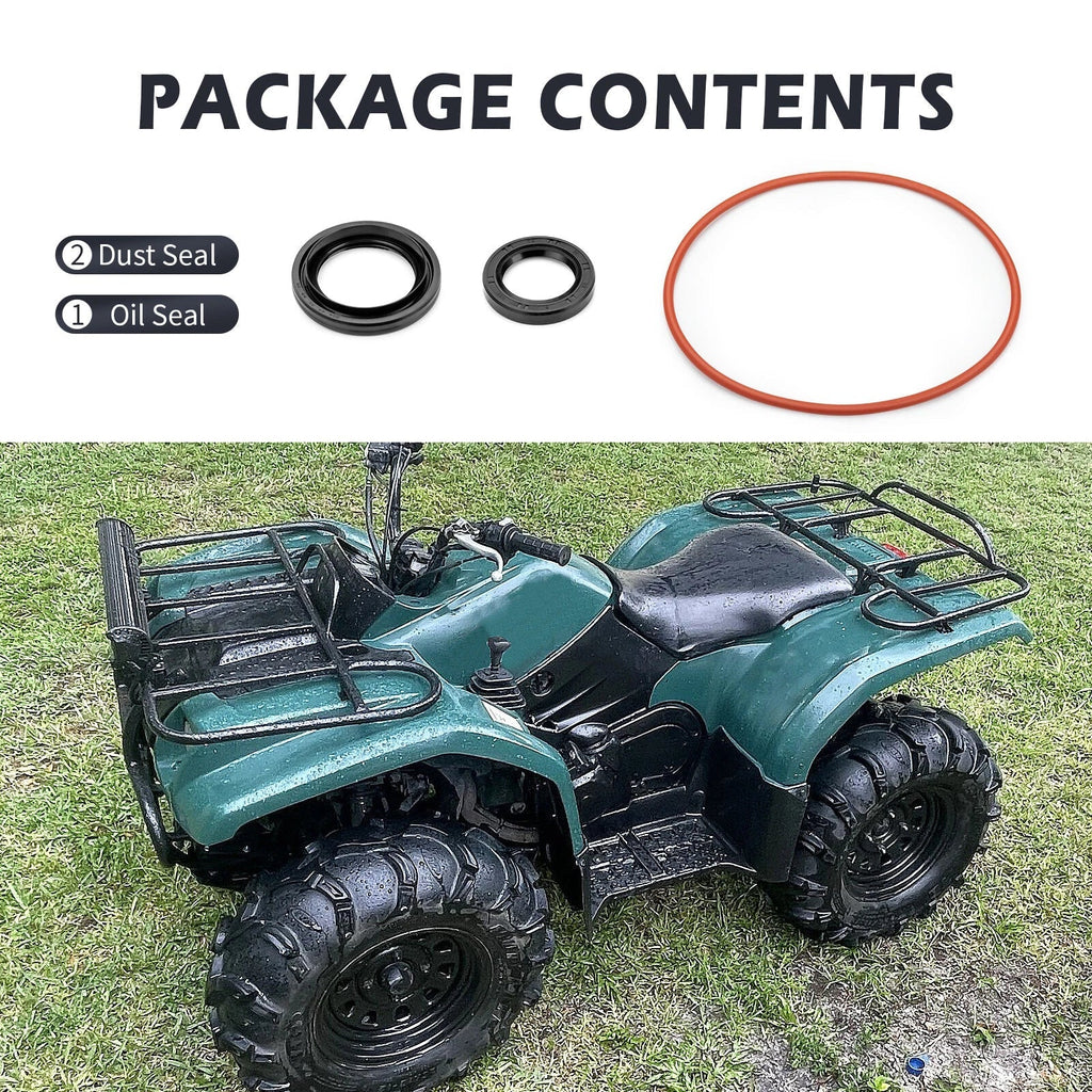Rear Brake Panel Dust Seal O-Ring Kit for Yamaha Bruin 250 350