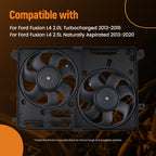 Condenser Radiator Fan for Ford Fusion L4 2.5L (2013–2020) 621536 DG9Z8C607D