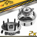 2X Front Wheel Hub & Bearing Assembly for F-150 (2009–2010)