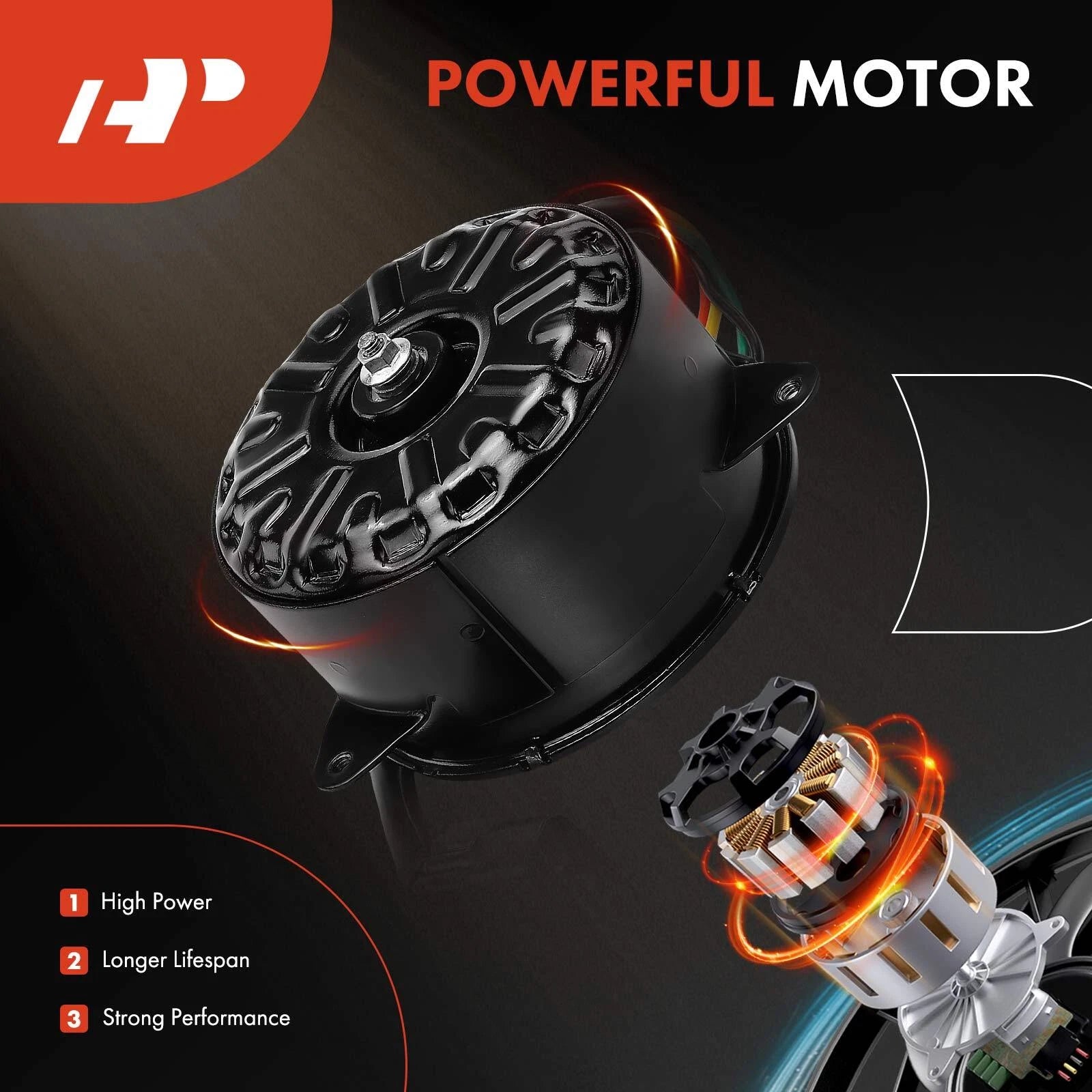 Radiator Fan Cooling Motor for Dodge Avenger Chrysler Sebring (2008–2014)