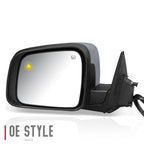 Driver Side Door Mirror for Dodge Durango (2011–2021) CH1320420, Heated, Powered