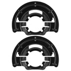 Set of 2 Front Brake Dust Shields for Ford F-250