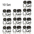 10x Carburetor Repair Kit for Zama RB-142, Homelite C1U-W32, C1U-W32A