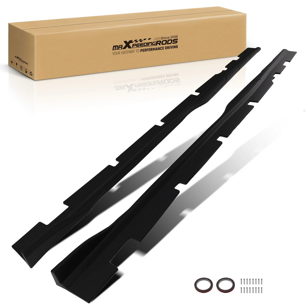 Extension Panel Side Skirt Body Kit for Dodge Charger (2015–2023) Matte Black