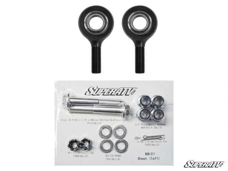 Tie Rod End Replacement Kit for Can-Am Maverick X3 (2017–2023)
