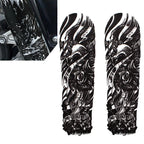 Custom Front Fork Skull Decal Stickers for Harley & Yamaha