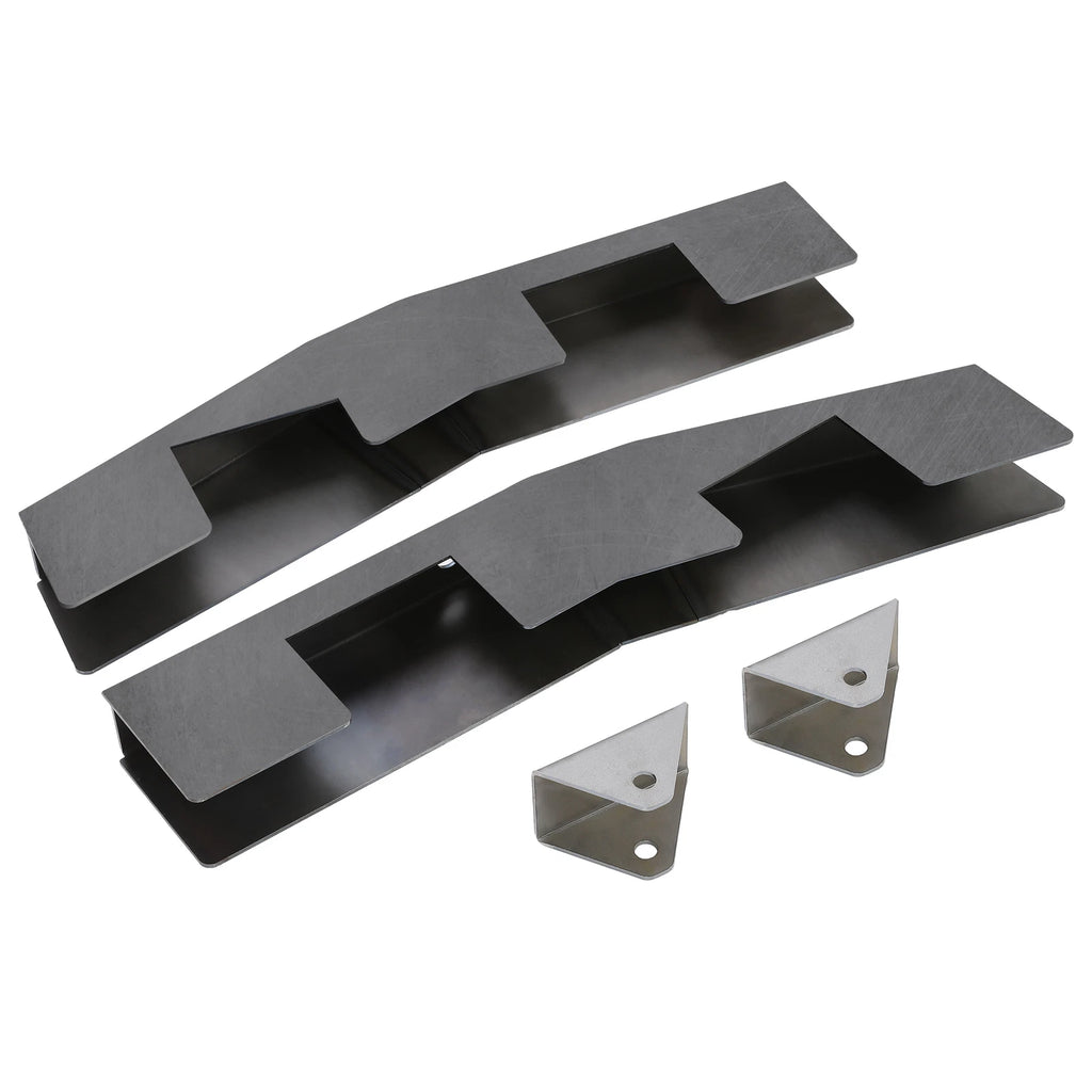 2X Mid Frame Rust Repair Kit for Toyota Tacoma (1996–2004) Extended Cab