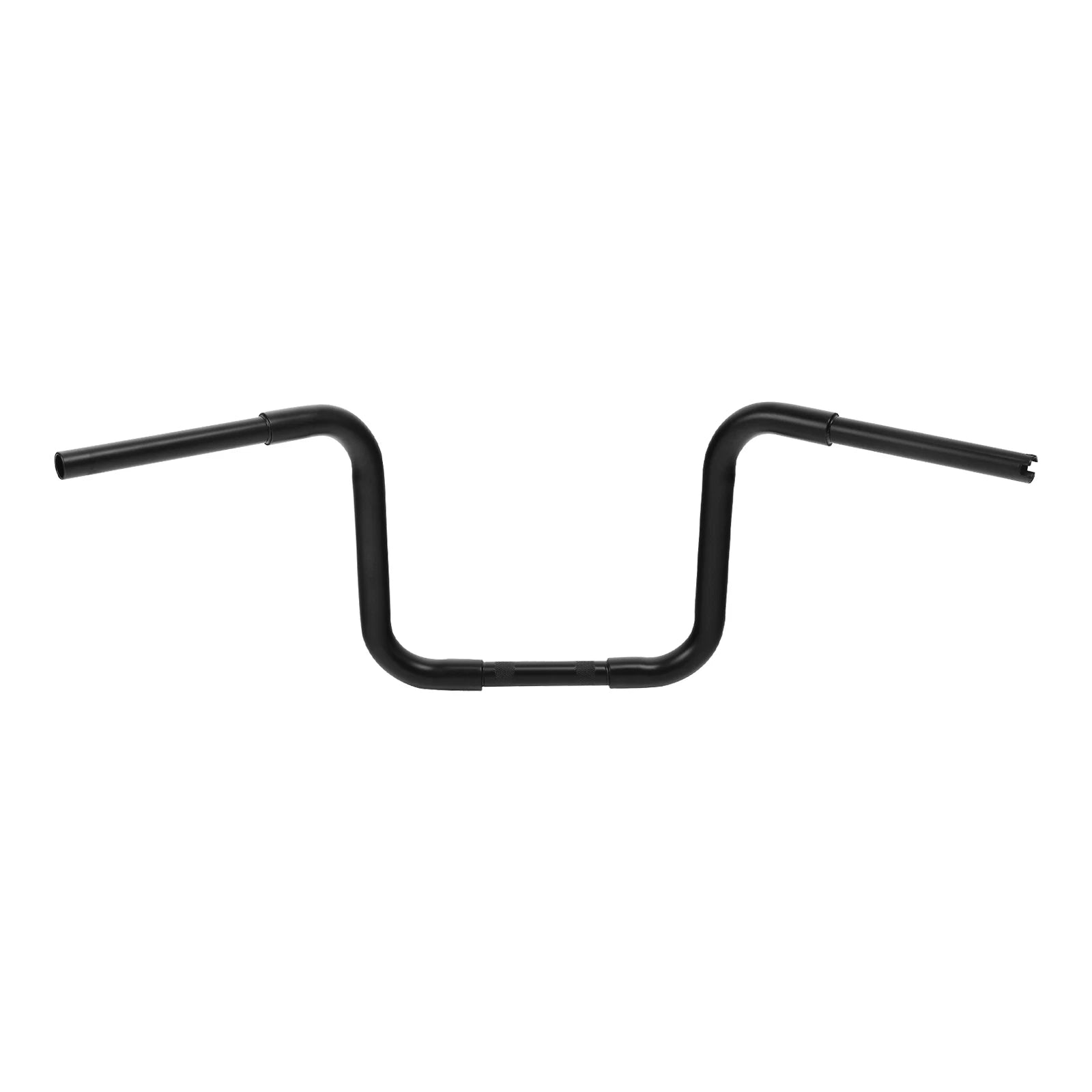 1 1/4" Ape Hanger Handlebar for Harley Softail Fatboy (Fits 12") Chrome/Black