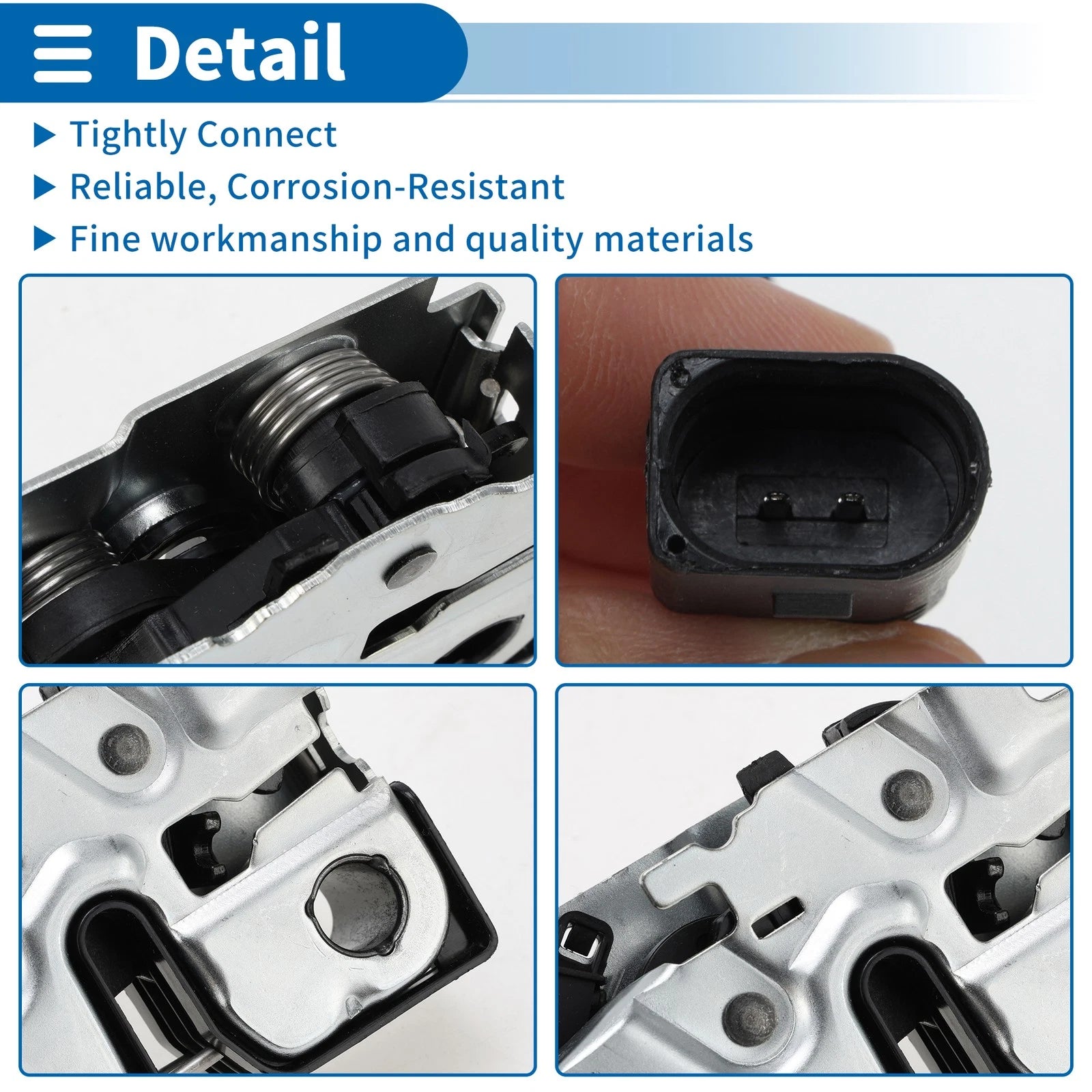 Hood Latch Assembly for Volkswagen Tiguan (2008–2018) No. 5N0823509B