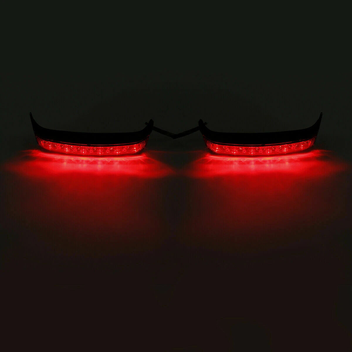 Saddlebag LED Insert Support & Turn Light for Harley Touring (2014–2024)