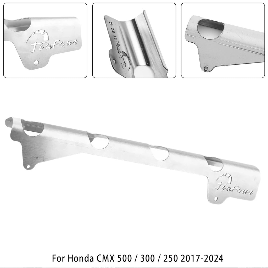 Chain Guard Cover Protector for Honda Rebel CL 250 300 500 CM CMX (2017–2024) Silver