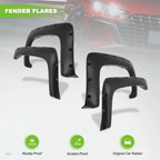 Set of 4 Pocket Style Fender Flares for Chevy Silverado 1500 (2007–2013)