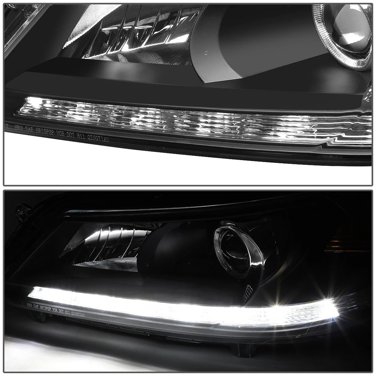Left LED DRL Projector Headlight for Honda Accord (2013–2015) HO2502151