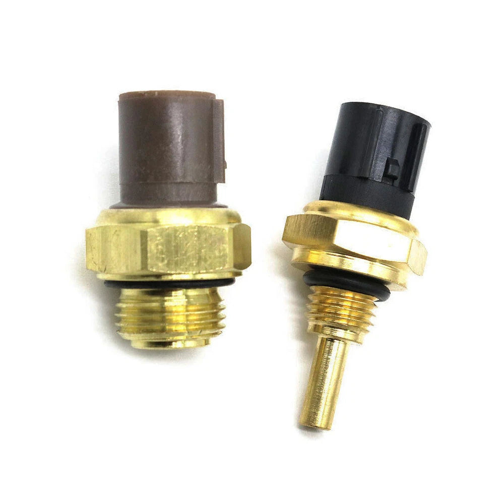 2Pcs Radiator Coolant Fan Temp Sensor Switch for Honda Acura