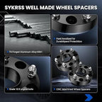 Set of 4 Hubcentric Wheel Spacers 1.5" for Dodge Ram 1500 (2002-2010)
