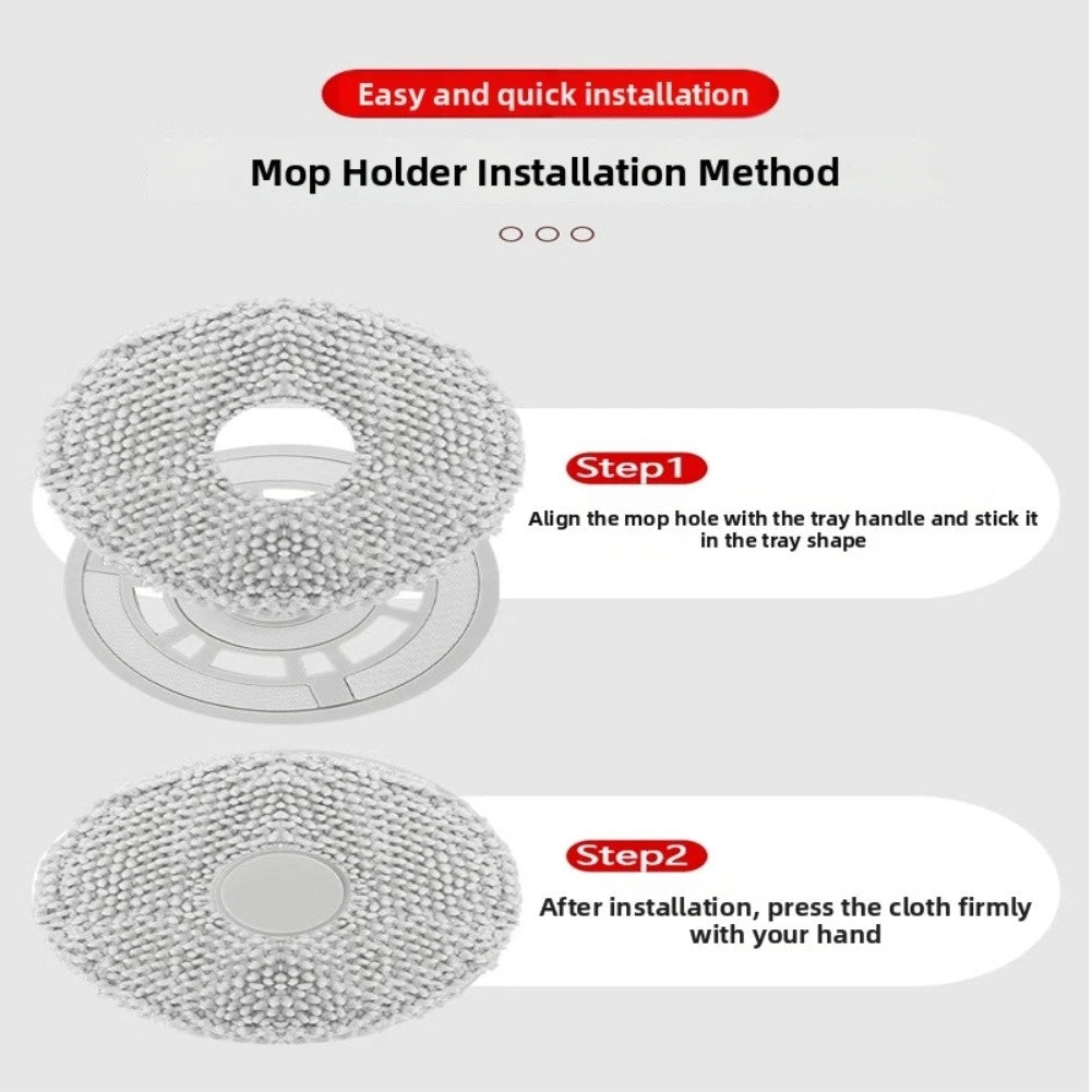 Mop Pad Holder for Xiaomi B101CN, Dreame S10 (Compatible)