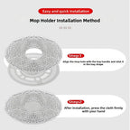 Mop Pad Holder for Xiaomi B101CN, Dreame S10 (Compatible)