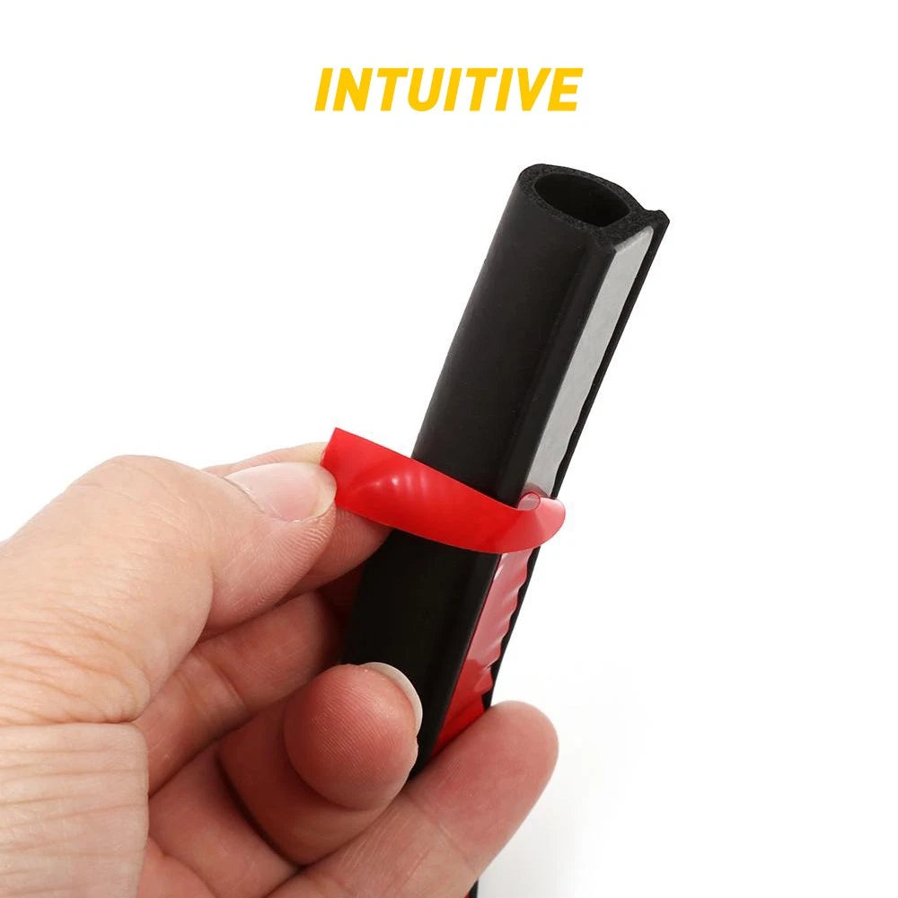 Hood Rubber Shape Seal Edge Guard Trim Molding for Various Vehicles