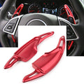Steering Wheel Shift Paddle Extension for Chevrolet Camaro (2016–2018) Red