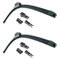 2X Windshield Wiper Blades for Valeo (22" LH & 16" RH)
