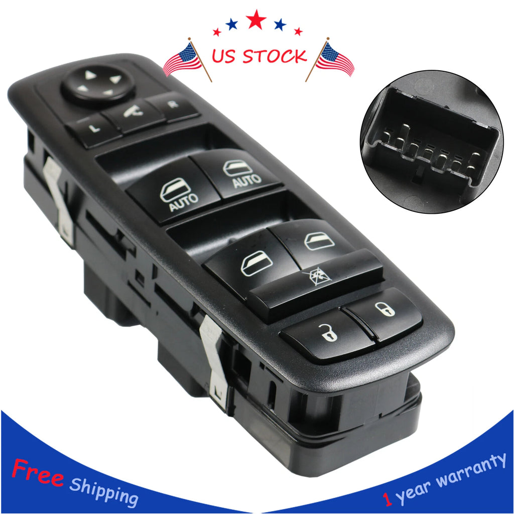 Master Power Window Switch for Ram 1500 2500 3500 4500 (2012–2015)