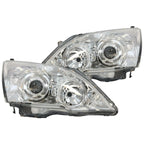 Chrome Projector Headlights Pair for Honda CR-V RE SUV (2007-2012)