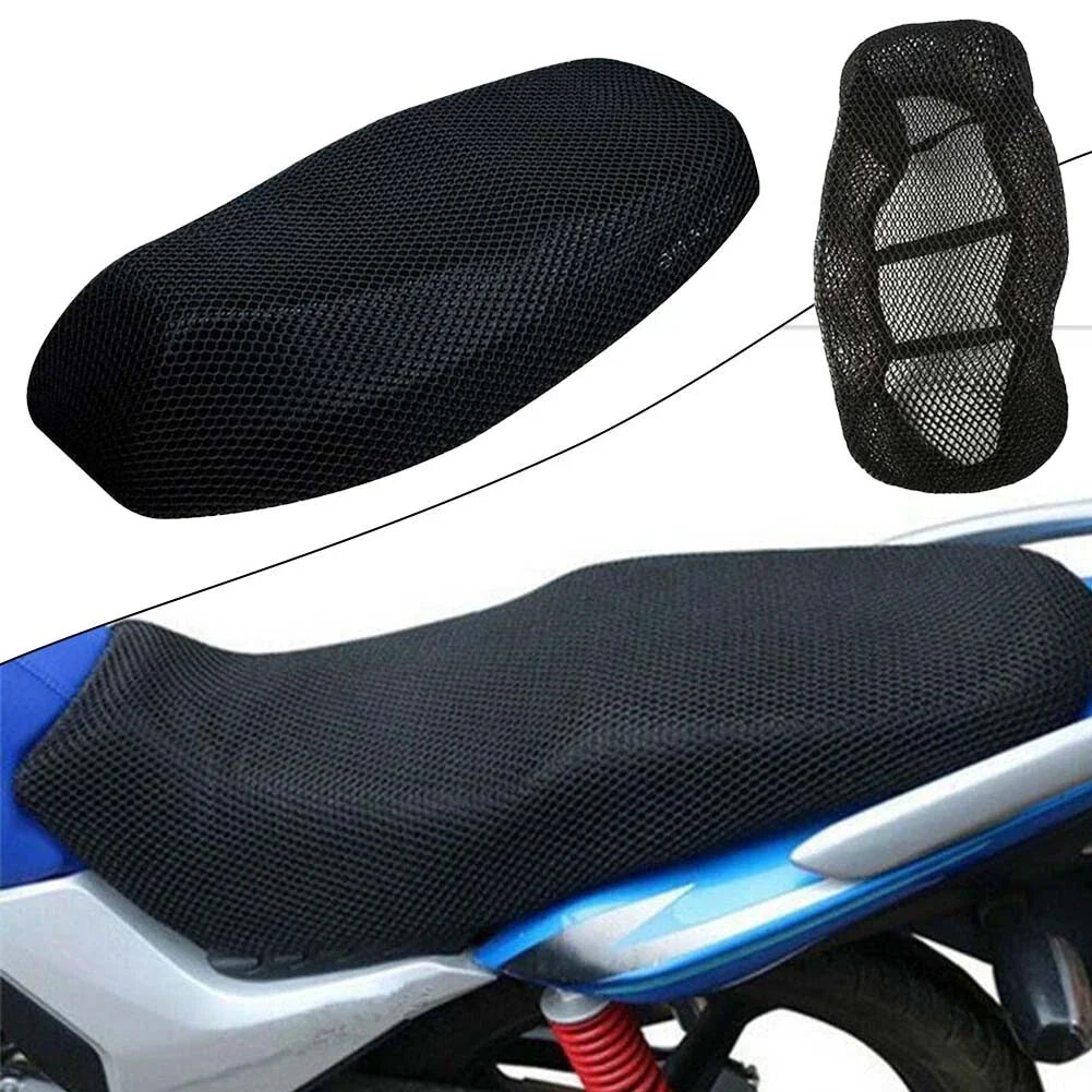 Seat Cover 1x Breathable Mesh Mildew-Proof for Motorcycle