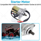 Electric Starter Motor for Polaris Predator Outlaw 50 ATV (2008–2018) 0453848