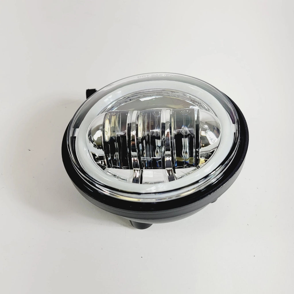 4.5" LED AUX Fog Lights with Halo DRL for Harley Davidson