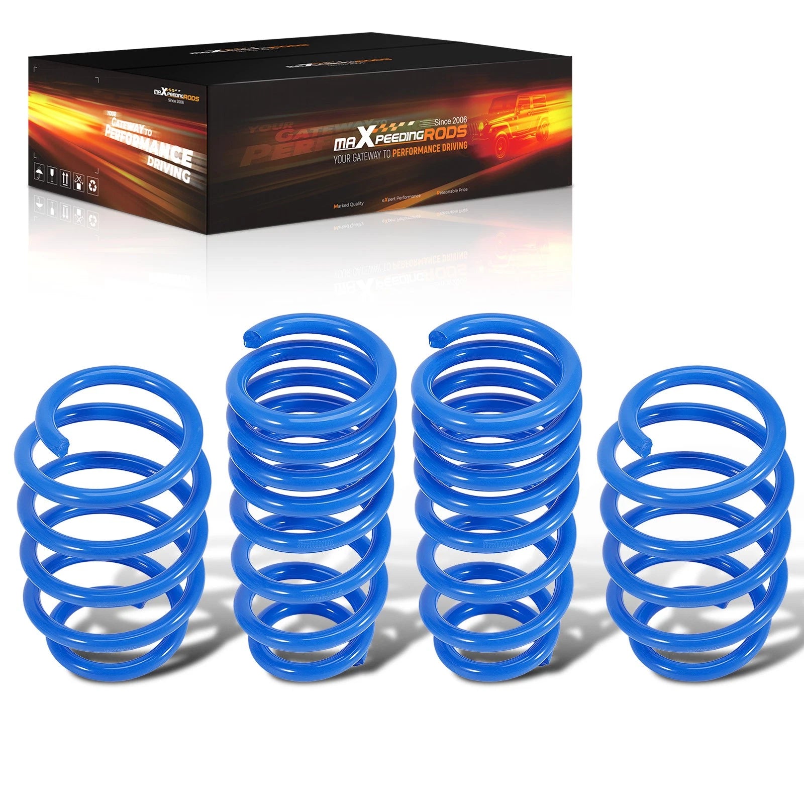 Lowering Springs 1.5" for Ford Taurus (2010–2019) - MaXpeedingrods
