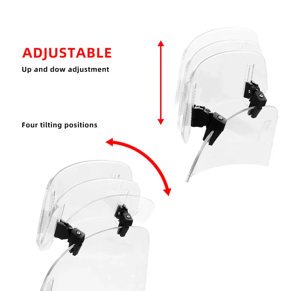 Adjustable Windshield for BMW Kawasaki Motorbike