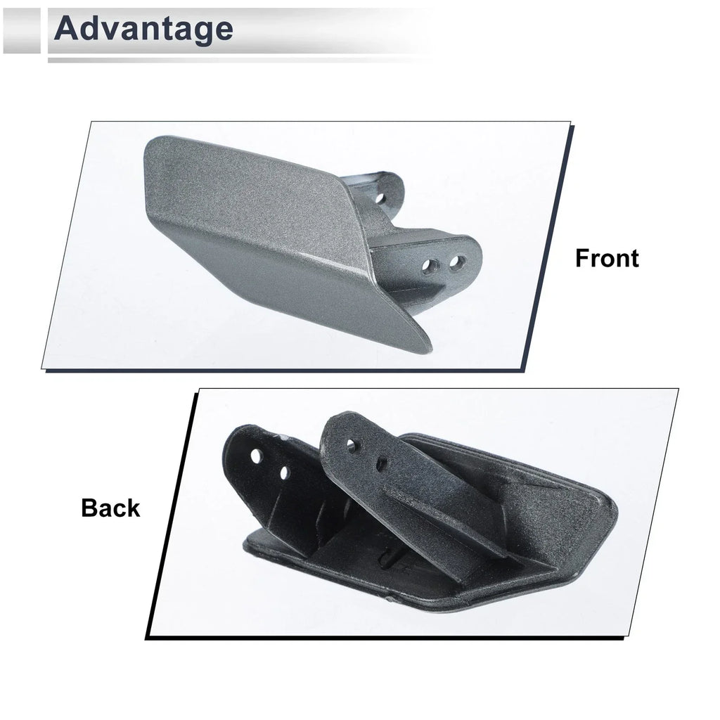 Washer Nozzle Cover Cap Front Right Bumper Headlight for BMW 320i Grey
