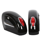 Saddlebag Luggage Bags with Light for Honda Harley Yamaha (Universal)