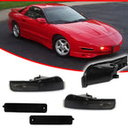 Set of 4 Smoke Bumper Signal and Side Markers for Pontiac Firebird (1993–1997)