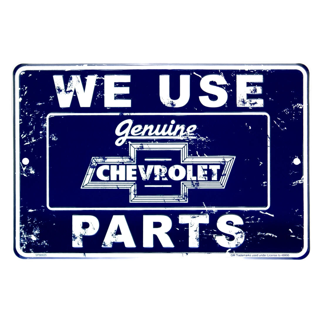 8" x 12" Aluminum Sign for Chevrolet (Made in USA)