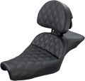 SADDLEMEN Explorer Seat with Backrest for Harley Davidson XL (2004–2022)