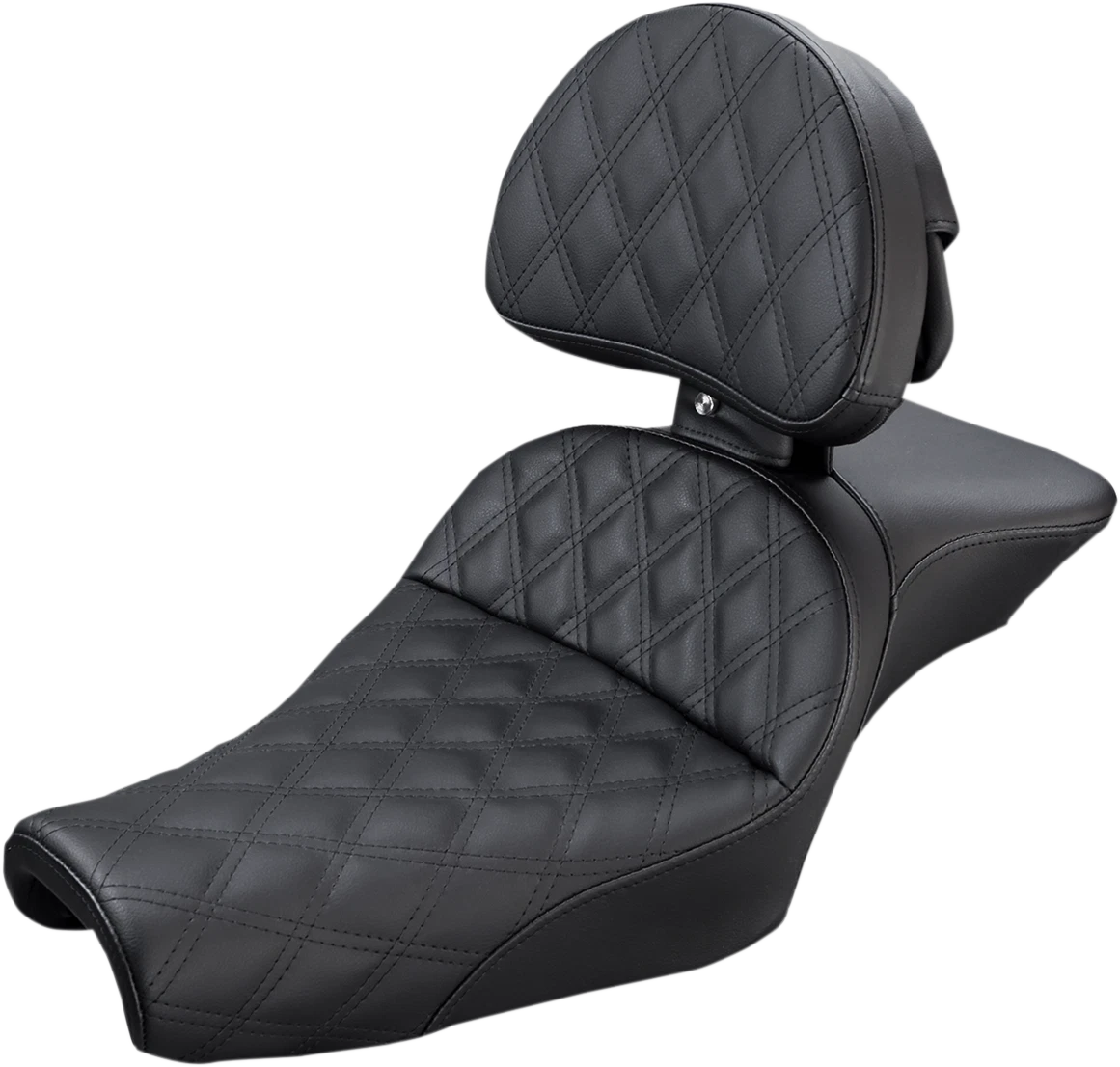 SADDLEMEN Explorer Seat with Backrest for Harley Davidson XL (2004–2022)